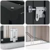  Bicikli Sátor 3 pcs Antracit 215 x 206 x 157 cm Fém