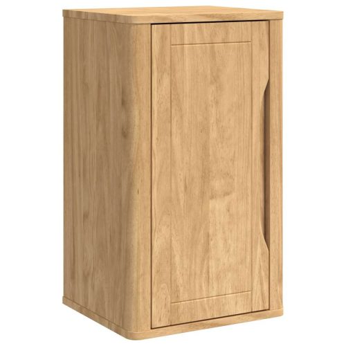  Fürdőszoba bútor szett fiókkal 3 pcs Faggyú barna Tömör fenyőfa