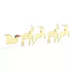  LED rénszarvasok 5 pcs Arany szövet
