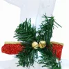  LED rénszarvasok 5 pcs Fehér szövet