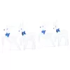  LED rénszarvasok 4 pcs Fehér 45 x 19 x 65 cm szövet