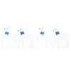  LED rénszarvasok 4 pcs Fehér 45 x 19 x 65 cm szövet