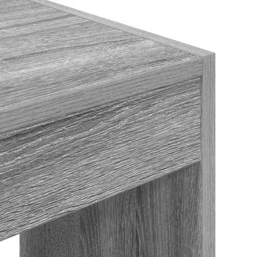  Könyvszekrény polcokkal Egyéb tárolóval Szürke sonoma 80 x 30 x 198 cm Faanyag