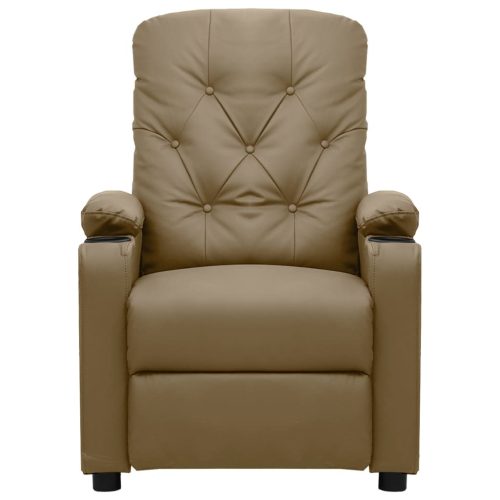  kávészínű műbőr masszázsfotel