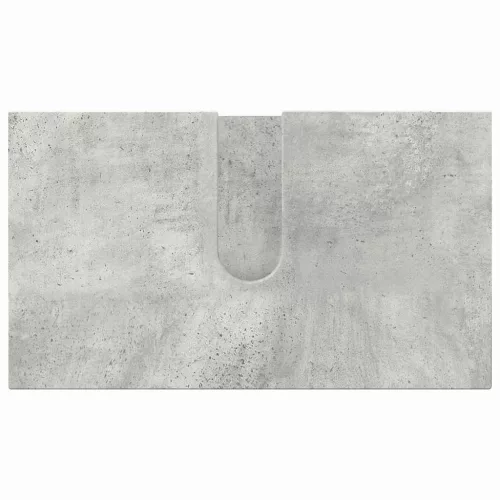  Fürdőszoba bútor szett 2 pcs Beton szürke 61 x 35 x 64 cm