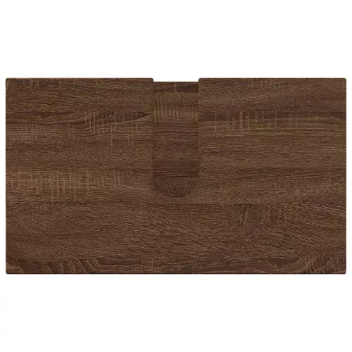  Fürdőszoba bútor szett 2 pcs barna tölgy 61 x 35 x 64 cm