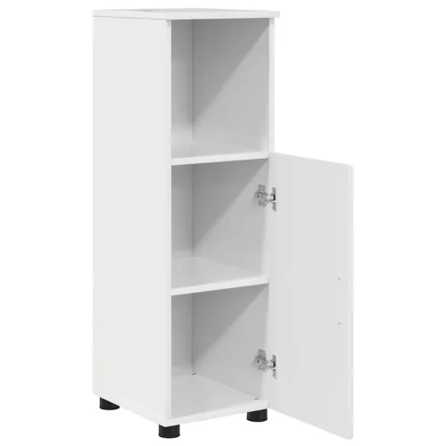  Fürdőszoba bútor szett 3 pcs Magasfényű fehér 61 x 35 x 64 cm