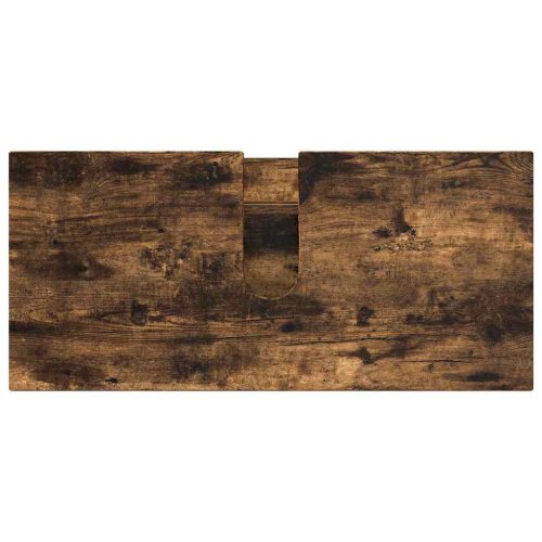  Fürdőszoba bútor szett 5 pcs Füstölt tölgy 30 x 35 x 192 cm