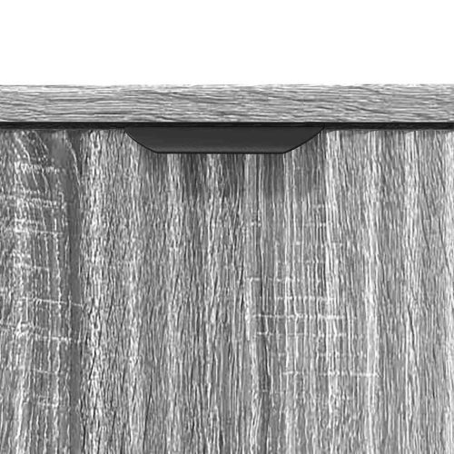  Fürdőszoba bútor szett 3 pcs Szürke sonoma 39.5 x 36 x 88 cm