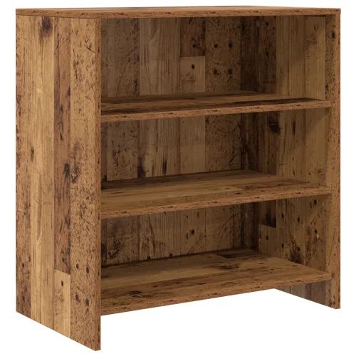  Széf polcokkal ajtóval 2 pcs Régi fa 70 x 41 x 75 cm Faanyag