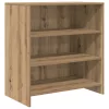  Széf polcokkal ajtóval 2 pcs kézműves tölgy 70 x 41 x 75 cm Faanyag