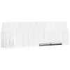  Csirkeketrec 2 pcs Ezüst 600 x 100 x 210 cm Horganyzott acél