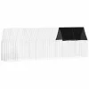  Csirkeketrec 2 pcs Ezüst 600 x 100 x 210 cm Horganyzott acél