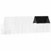  Csirkeketrec 2 pcs Ezüst 600 x 100 x 210 cm Horganyzott acél