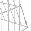  Csirkeketrec Ezüst 110 x 55 x 55 cm Horganyzott acél