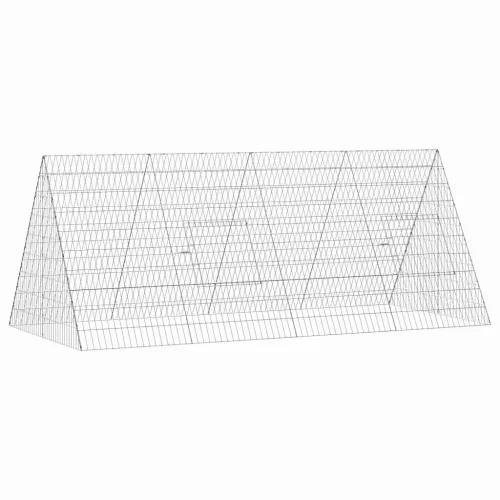  Csirkeketrec Ezüst 215 x 100 x 85 cm Horganyzott acél