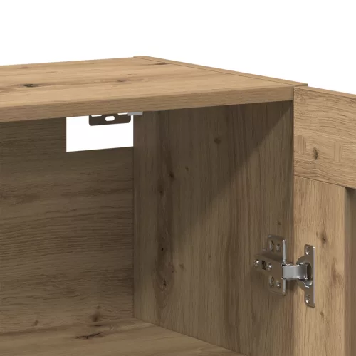  Fali Szekrény 2 db Artisan Tölgy 69.5 x 34 x 90 cm Műanyag