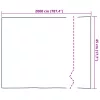  Statikus Ablakfólia 3D szivárvány mintázat 45 x 2000 cm PVC