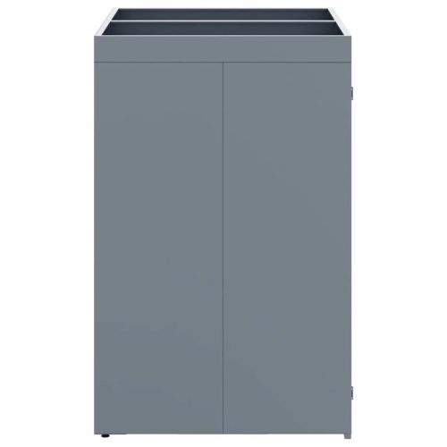  Gurulós kuka tároló 2 kukához Világosszürke