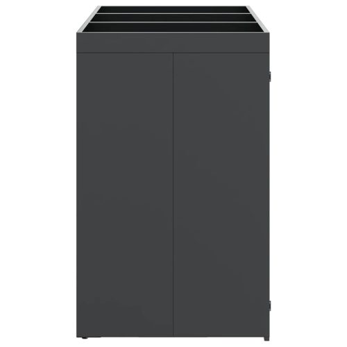  Gurulós kuka tároló 3 kukához Antracit 340 x 77.5 x 115.5 cm