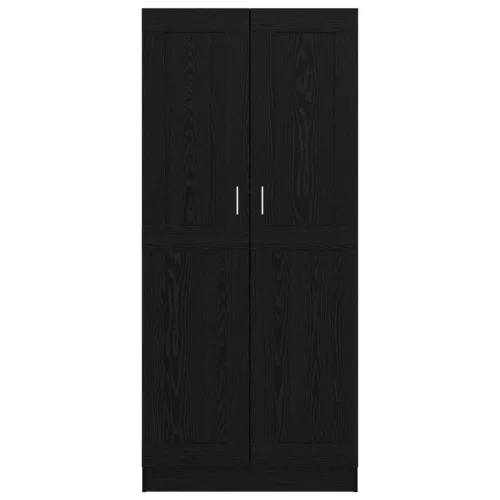  Könyvespolc Musta tammi 82,5 x 30,5 x 185 cm Faanyag