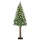  Karcsú karácsonyfa Zöld 72 x 72 x 180 cm PVC