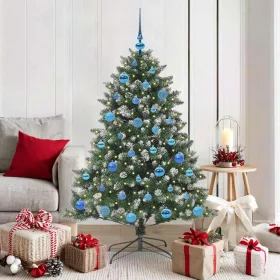    Mű karácsonyfa Zöld 105 x 105 x 150 cm PVC és Műanyag és Acél