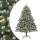  Mű karácsonyfa Zöld 126 x 126 x 180 cm PVC és Műanyag és Acél