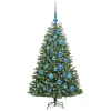  Műanyag Hajtogatós Karácsonyfa Zöld 120 cm PVC és fém