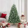  Műanyag Hajtogatós Karácsonyfa Zöld 150 cm PVC és fém