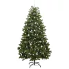  Mű karácsonyfa 300 LED-del Zöld 240 cm PVC és fém