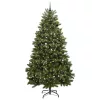  Mű karácsonyfa 300 LED-del Zöld 300 cm PVC és fém