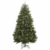  Mű karácsonyfa 300 LED-del Zöld 300 cm PVC és fém
