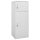  világosszürke acél nyeregszekrény 53 x 53 x 140 cm   