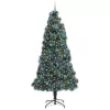  Műfenyő előre világítós karácsonyfakészlet gömbökkel 240 cm