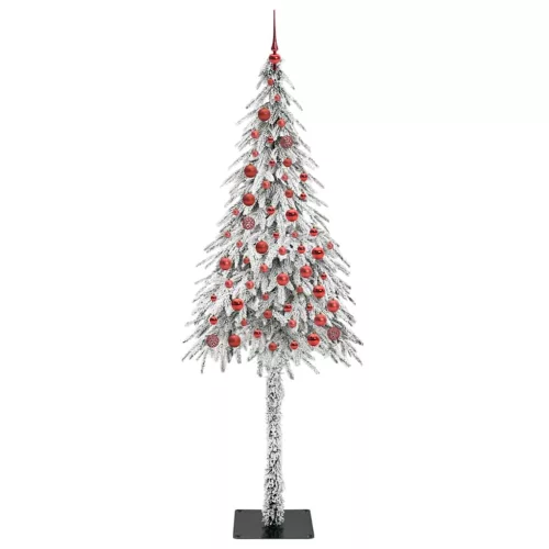  Karácsonyfa 300 LED-del állvánnyal Fehér 210 cm PE és Acél