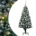  Mű karácsonyfa 300 LED-del Zöld 180 cm PVC és Acél és Műanyag