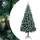  Mű karácsonyfa 300 LED-del Zöld 240 cm PVC és Acél és Műanyag