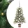 Karácsonyfa 150 LED-del állvánnyal Zöld 65 cm PE