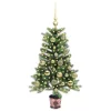  Karácsonyfa 150 LED-del állvánnyal Zöld 90 cm PE