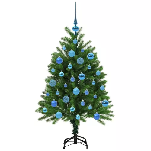  Karácsonyfa 150 LED-del állvánnyal Zöld 120 cm PE