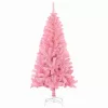  Karácsonyfa 150 LED-del állvánnyal Rózsaszín 120 cm PVC