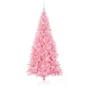  Karácsonyfa 300 LED-del állvánnyal Rózsaszín 180 cm PVC