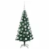  Mesterséges, előre világított karácsonyi fa Zöld 120 cm