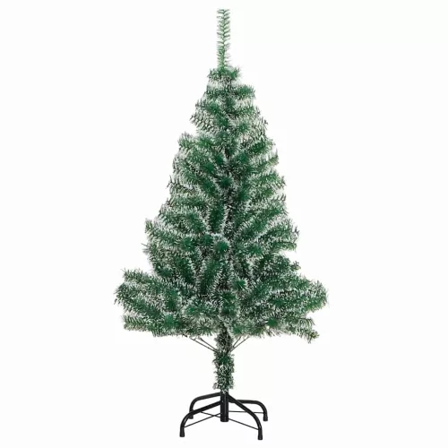  Mű karácsonyi fa hóval borítva LED fényekkel 150 LED-del 150 cm