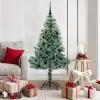  Mű karácsonyi fa hóval borítva LED fényekkel 150 LED-del 150 cm