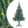  Mű karácsonyi fa hóval borítva LED fényekkel 150 LED-del 150 cm