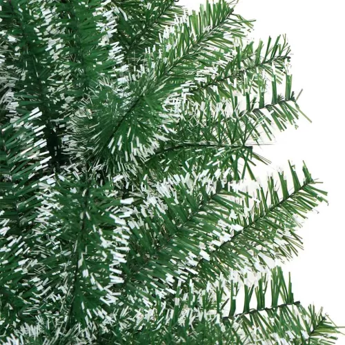  Mű karácsonyi fa hóval borítva LED fényekkel 150 LED-del 150 cm