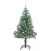  Mű karácsonyi fa hóval borítva LED fényekkel 150 LED-del 150 cm