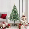  Mű karácsonyi fa hóval borítva LED fényekkel 150 LED-del 150 cm